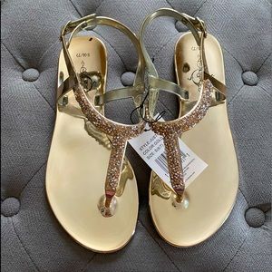 Gold & sparkly sandals ❌SOLD❌